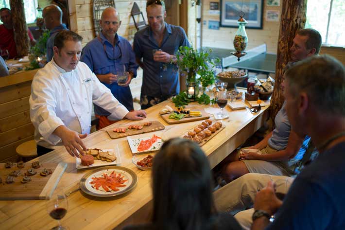 King Salmon Zubereitung auf 7 Arten - Sushi, Poki ... Heliskiing - Kings and Corn - King Salmon Zubereitung auf 7 Arten