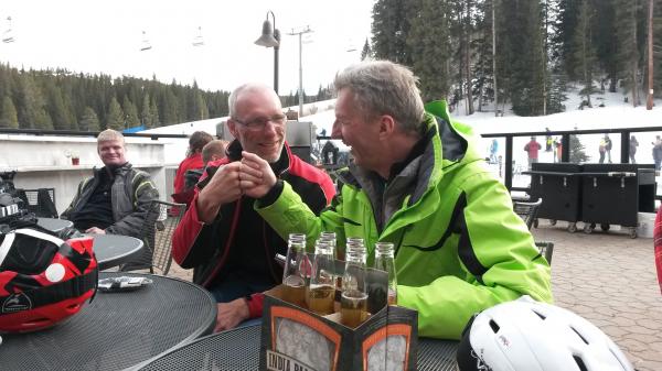 Thorsten, Jens & Peter in Breckenridge - Coppertop Bar